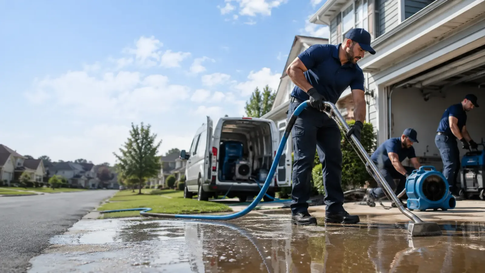 Flood Damage Restoration in Tow, TX